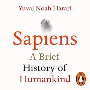 Sapiens audiobook cover